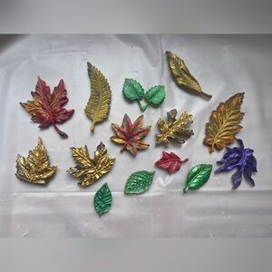 Resin Colorful Autumn Leaves For Resin Filler, Art Projects Mixed colors, custom